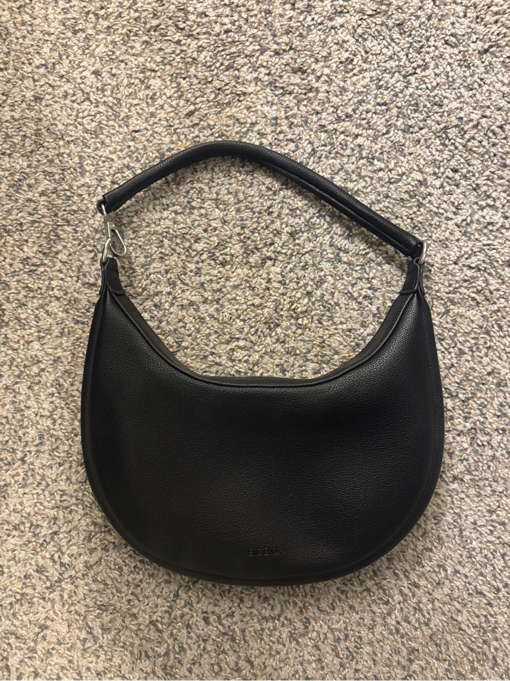 Black Crescent Shoulder Bag - BCBG
